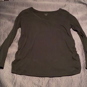 NWT long sleeved maternity shirt